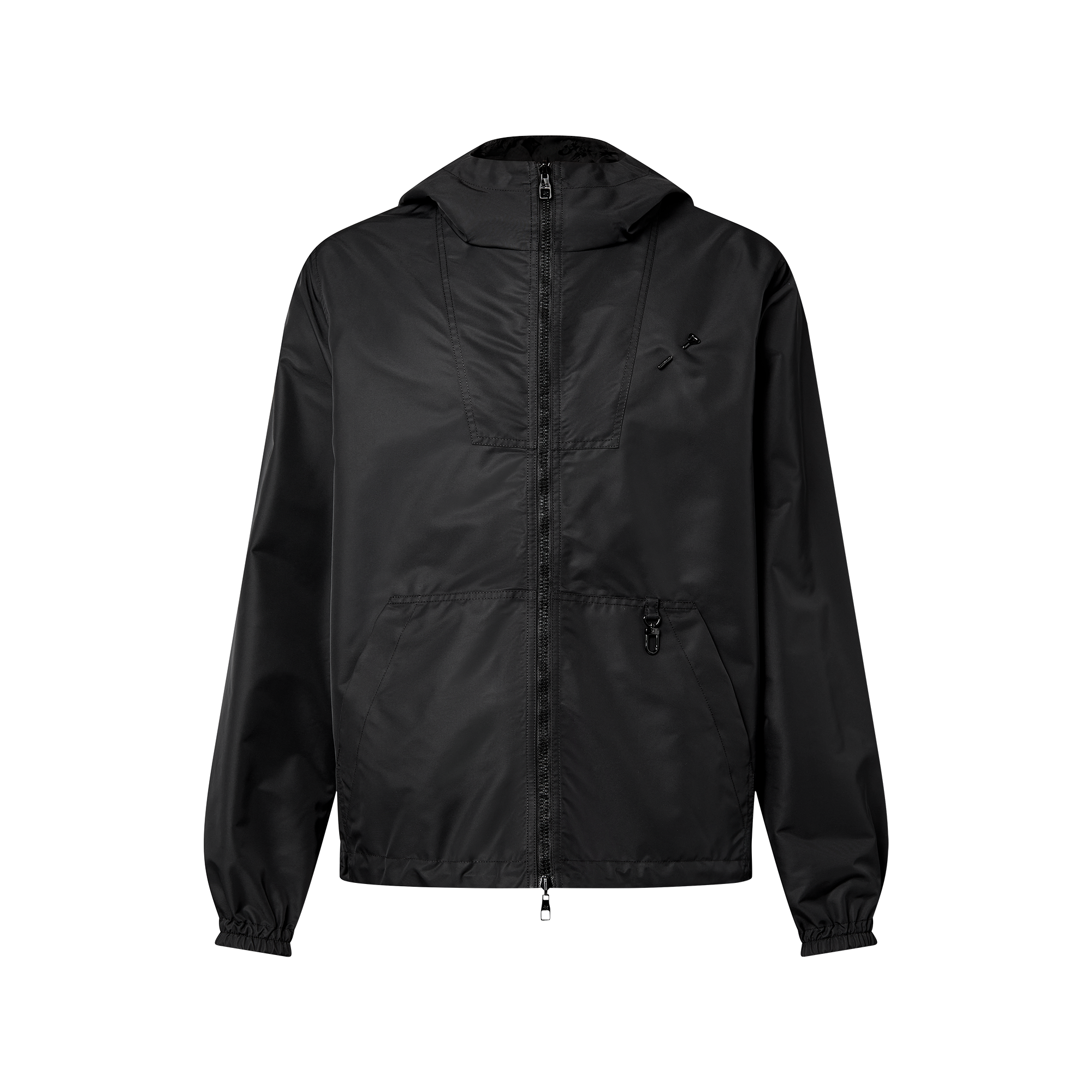 服/ファッション Louis Vuitton  Monogram Color Block Nylon Jacket Black White L Hybrid Jersey Blouson - Ready-to-Wear | LOUIS VUITTON